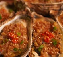 Garlic Roasted Oysters