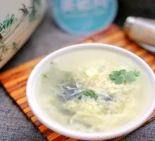 Seaweed and Egg Soup