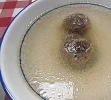 Beef Meatball Soup