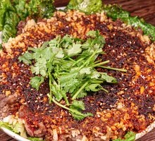 Garlic-Flavored Lamb