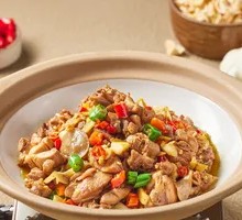 Stir-Fried Free-Range Chicken with Rapeseed Oil