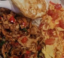 Spicy Pork with Tomato and Egg Stir-fry