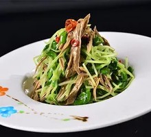 Bean Sprout with Black Fungus Bamboo