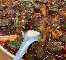 Stewed Intestines with Blood Curd