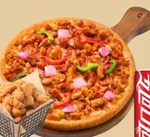 Crab Roe Seafood Pizza