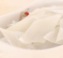 Big White Wide Noodles