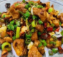 Spicy Pork Intestines Stir-fry
