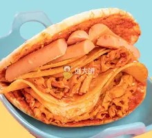 Egg Ham Tofu Skin Potato Sandwich