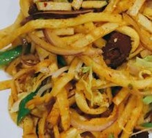 Stir-Fried Meat with Flatbread