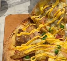Teriyaki Beef and Potato Pizza