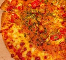 Italian Meat Sauce Pizza