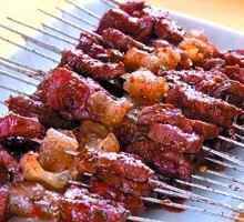 Grilled Pork with Fat and Lean