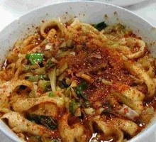 Oil-Poured Noodles
