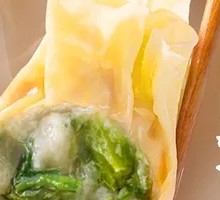 Bittercress and Pork Wontons