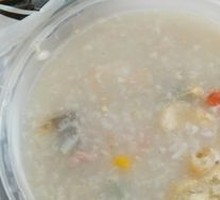 Century Egg and Pork Porridge
