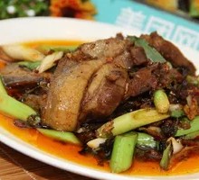 Potato Salted Pork Stir-fry