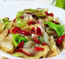 Shredded Cabbage Rice Bowl