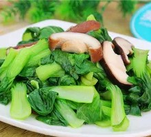 Mushroom and Greens Stir-fry