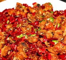 Dry-Fried Spicy Chicken