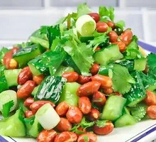Cucumber and Peanut Salad