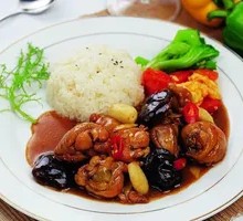 Shiitake Chicken Rice