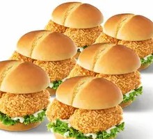 Double Chicken Burger Meal