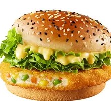 Sunshine Veggie Chicken Burger