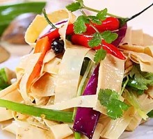 Stir-fried Bean Sheet Salad