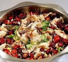 Stir-fried Black Fish