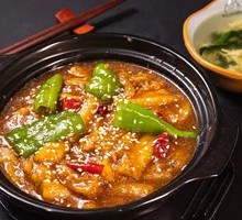 Braised Eggplant with Abalone Sauce