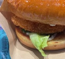 Premium Fresh Shrimp Burger