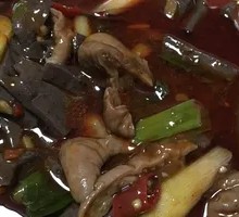 Blood Cake with Intestines