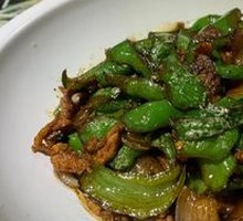 Stir-Fried Pork with Green Pepper