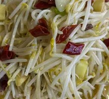 Spicy and Sour Bean Sprouts