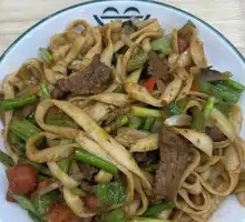 Stir-Fried Knife-Cut Noodles