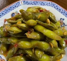 Garlic-Flavored Edamame