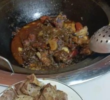 Pork Rib and Chicken Stew