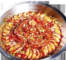 Duck Wings with Shrimp Dry Pot
