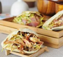Potato Slice in Flatbread