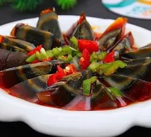 Spicy Pepper and Century Egg