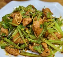 Spiced Pig Intestines Salad