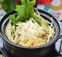 Enoki Mushroom Hot Pot
