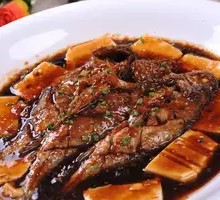 Braised Yellow Croaker with Tofu