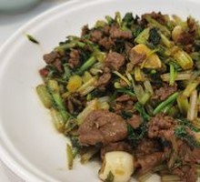 Stir-Fried Fresh Beef