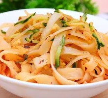 Noodles with Rolled Dough