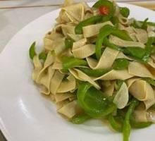 Spicy Pepper and Dried Tofu
