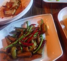 Eggplant and Green Beans Stir-fry