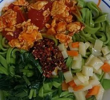 Vegetarian Sauce Noodles