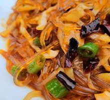 Pickled Vegetable Crystal Noodles