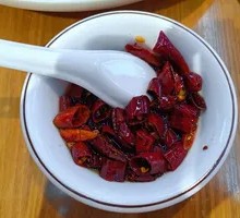 Freshly Poured Chili Slices